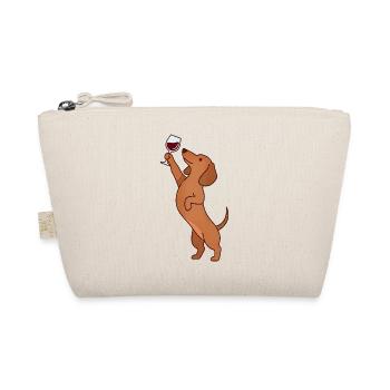 Teckel, amoureux du vin, maman de chien viennoise - Trousse biologique - nature - Devant