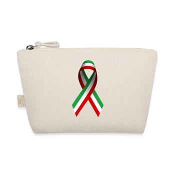 Peace for Iran - Ribbon - Organic Pouch - nature - Front