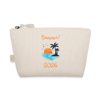 Chemise de vacances Sunset Beach été 2026 - Trousse biologique - nature - Devant