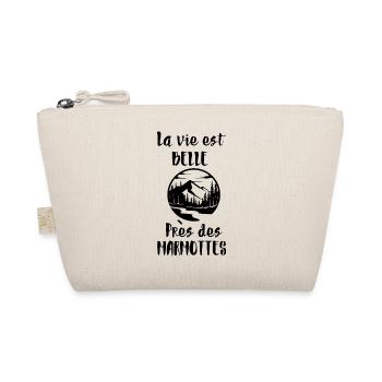 La vie est belle près des marmottes  - Trousse biologique - nature - Devant