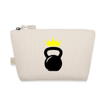 Logo de la salle de sport Kettlebell Crown - Trousse biologique - nature - Devant