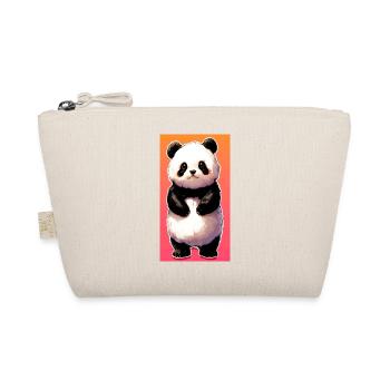 panda - Organic Pouch - nature - Front