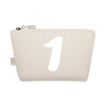 1. 1 year. 1st ANNIVERSARY. 1 YEAR ANNIVERSARY - Organic Pouch - nature - Front