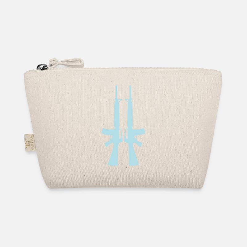 Silhouette du fusil double Trousse biologique