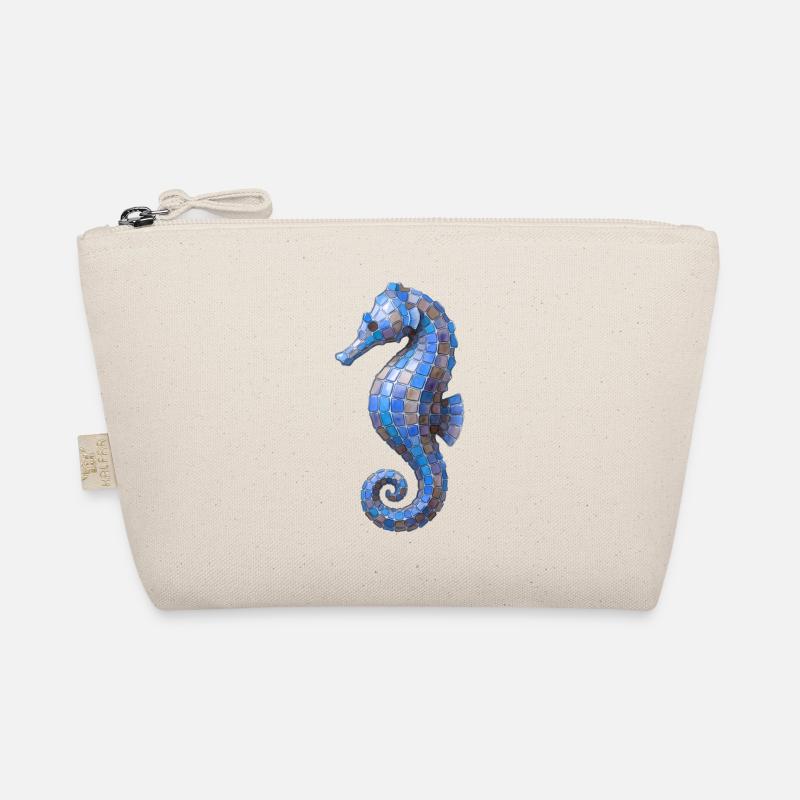 Mosaïque de l’hippocampe - Conception de la mer bleue Trousse biologique