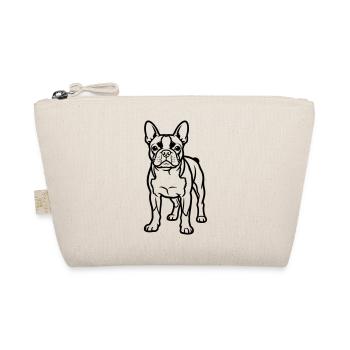 Boston Terrier - Organic Pouch - nature - Front