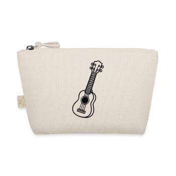 Ukulele - Bio-Täschchen - Natur - Vorne