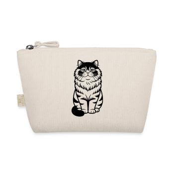 Persian cat - Organic Pouch - nature - Front