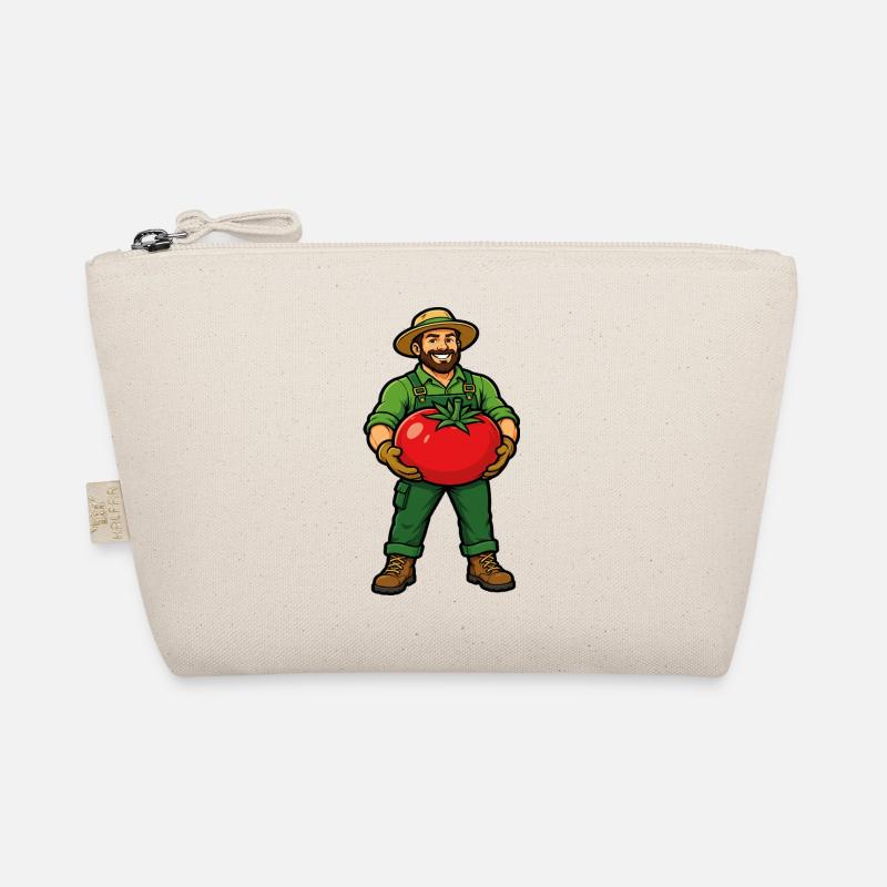 Jardinier avec tomate géante du potager Trousse biologique