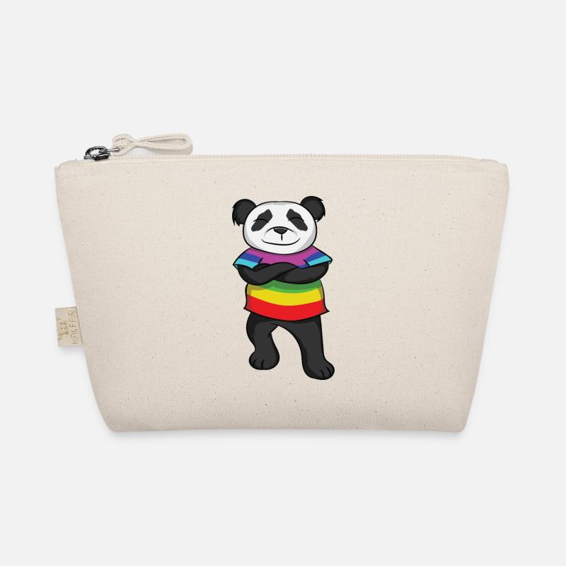 Panda Rainbow Pride  with Attitude Bio-Täschchen