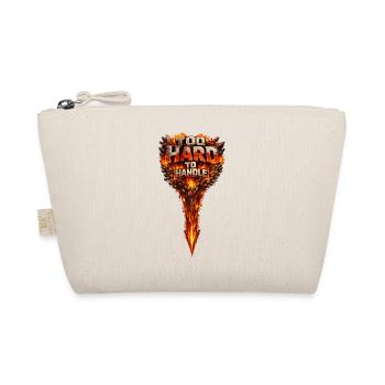 Too Hard to Handle Fire-Logo - Bio-Täschchen - Natur - Vorne
