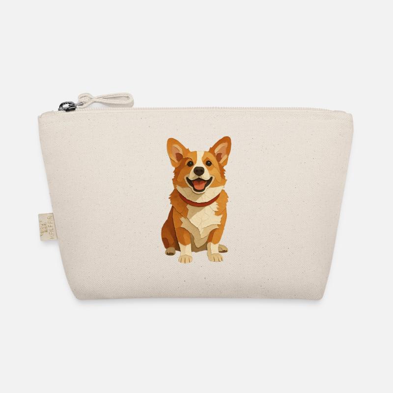 Portrait de papier Corgi - Collage - Trousse biologique - nature