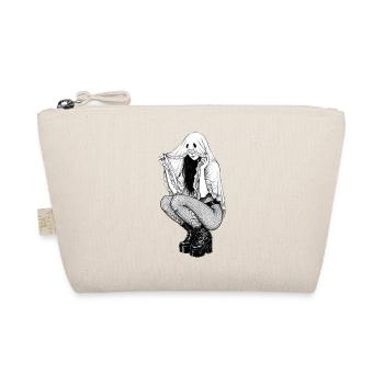 Silhouette gothique Pin-up Fantôme - Trousse biologique - nature - Devant