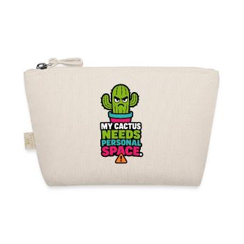 My Cactus Needs Personal Space – Pflanzen Humor - Bio-Täschchen - Natur - Vorne