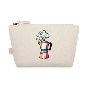 Moka Rainbow Pop Art - Bio-Täschchen - Natur - Vorne