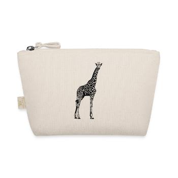 Giraffe Grafik - Bio-Täschchen - Natur - Vorne