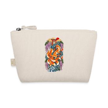 Kitsune-Feuer-Torii-Fantasie - Bio-Täschchen - Natur - Vorne