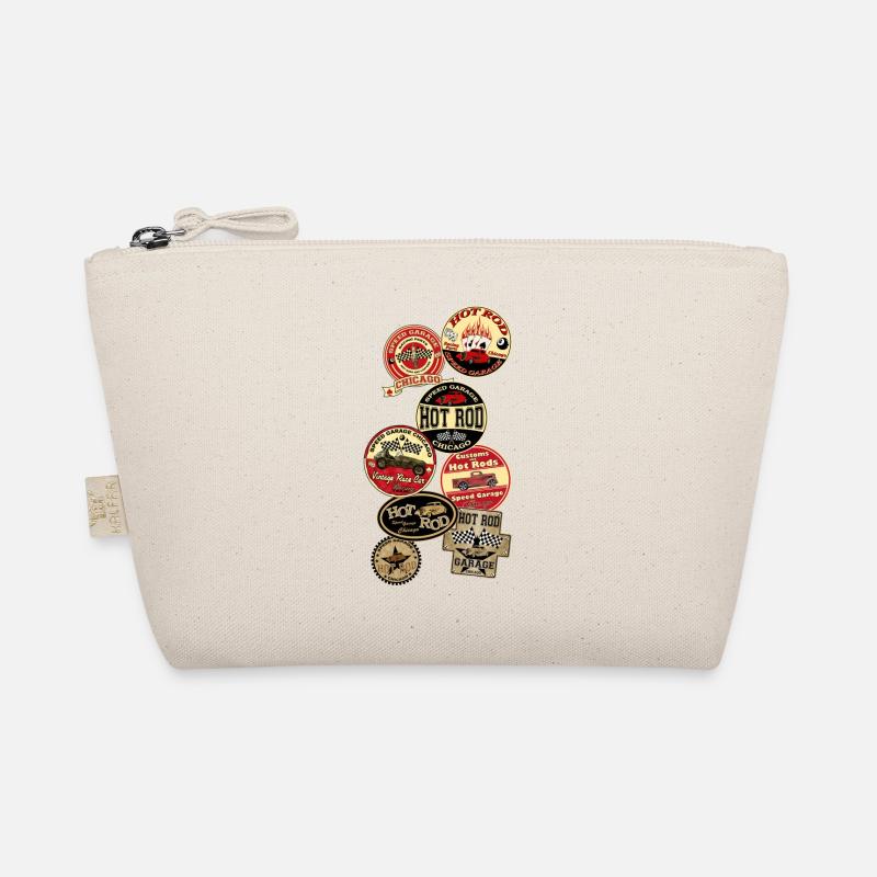 hot rods logos Bio-Täschchen