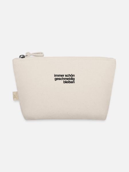 always stay supple - Organic Pouch - nature - Front