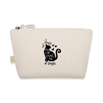 M’AIME MES CHATS CHATTE J’ADORE DIRE DES MOTIFS - Trousse biologique - nature - Devant
