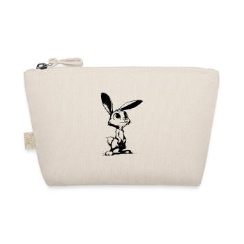 Lapin mignon avec de grands yeux et de grandes oreilles - Trousse biologique - nature - Devant