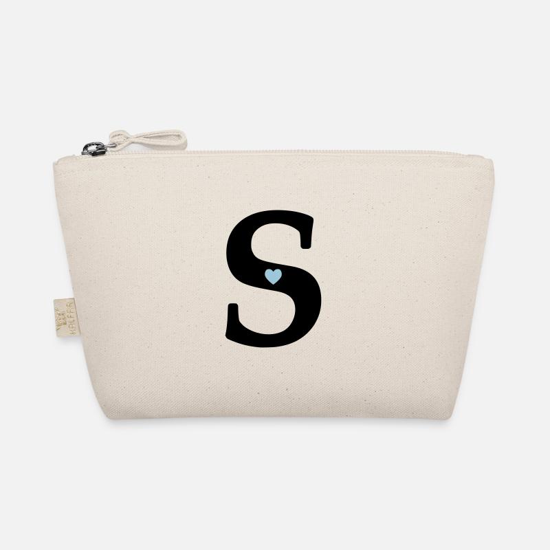 Buchstabe S Anfangsbuchstabe Bio-Täschchen