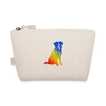 Australian Shepherd Dog Multicolored - Organic Pouch - nature - Front