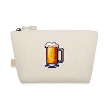 Beer Mug Pixel Beer - Organic Pouch - nature - Front