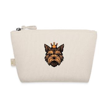 Yorkshire Terrier Hund Krone - Bio-Täschchen - Natur - Vorne