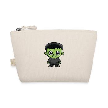 Zombie Halloween Comic Baby - Bio-Täschchen - Natur - Vorne