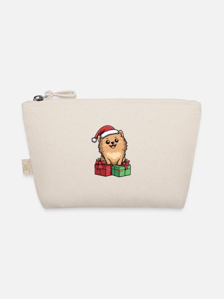 Cadeaux de Noël pour chien de Poméranie - Trousse biologique - nature - Devant