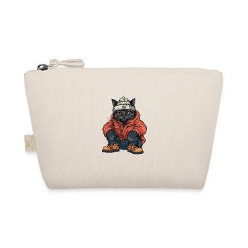 Chat Drôle d’Hiver - Trousse biologique - nature - Devant