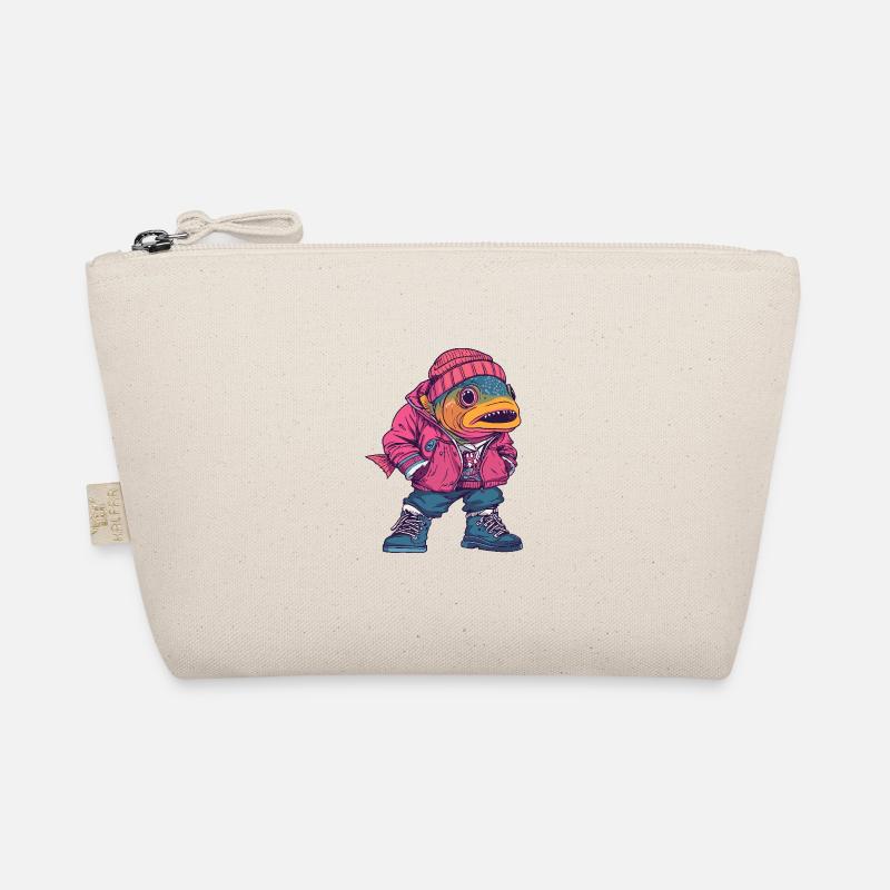 Piranha Poisson Drôle Hiver Trousse biologique