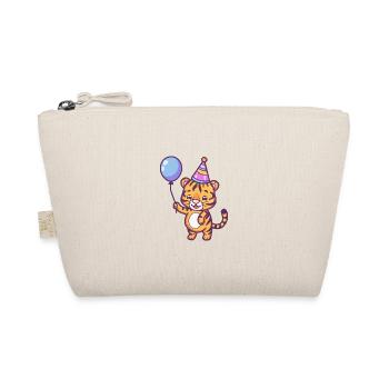 Tigre Anniversaire Bébé - Trousse biologique - nature - Devant