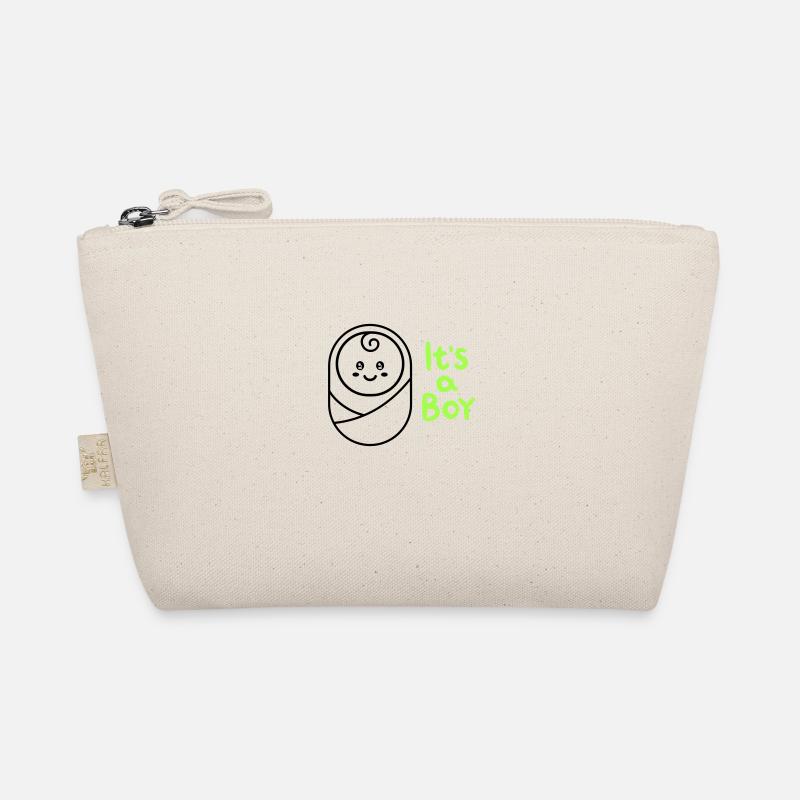 its a Boy is a Boy Pregnancy Pregnant Organic Pouch