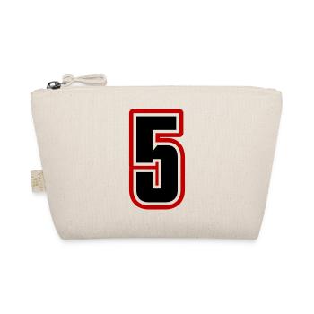 5 Number symbol - Organic Pouch - nature - Front