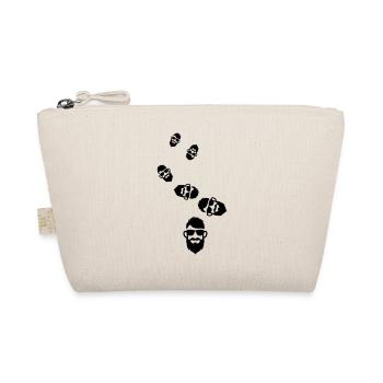 Face beard symbol - Organic Pouch - nature - Front