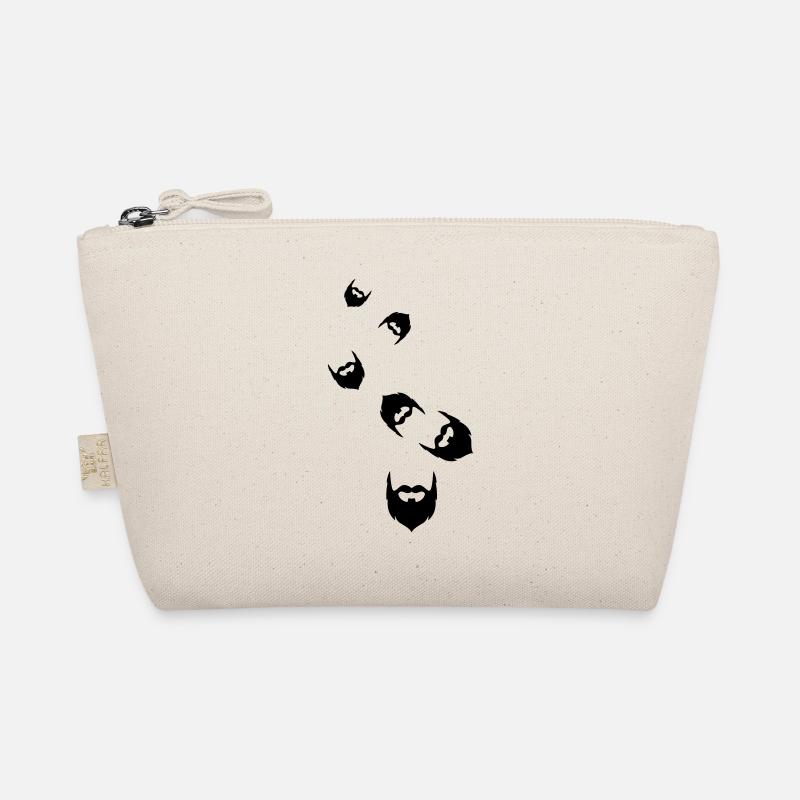 Beard symbol Organic Pouch