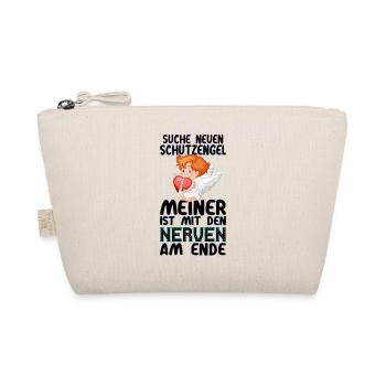 Suche Schutzengel Nerven - Bio-Täschchen - Natur - Vorne