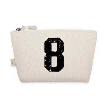 Maillot à 8 chiffres - Trousse biologique - nature - Devant