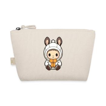 Bande dessinée de bébé animal d’hiver lapin - Trousse biologique - nature - Devant