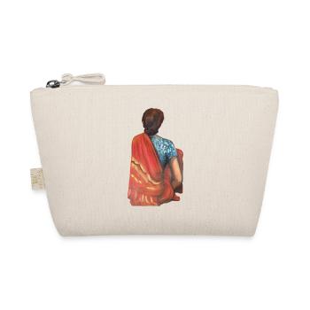 Peinture Inde femme portant un sari, bouddhiste - Trousse biologique - nature - Devant