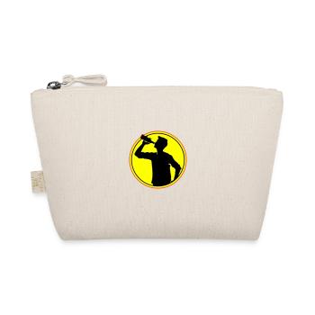 Buveur Bière Silhouette - Trousse biologique - nature - Devant