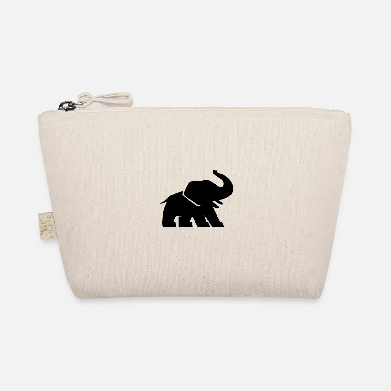 Elefant Comic - Bio-Täschchen - Natur