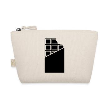 Chocolate Icon Symbol - Organic Pouch - nature - Front