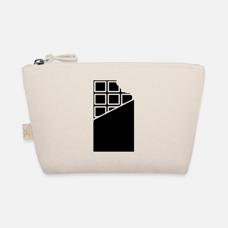 Symbole d’icône en chocolat Trousse biologique