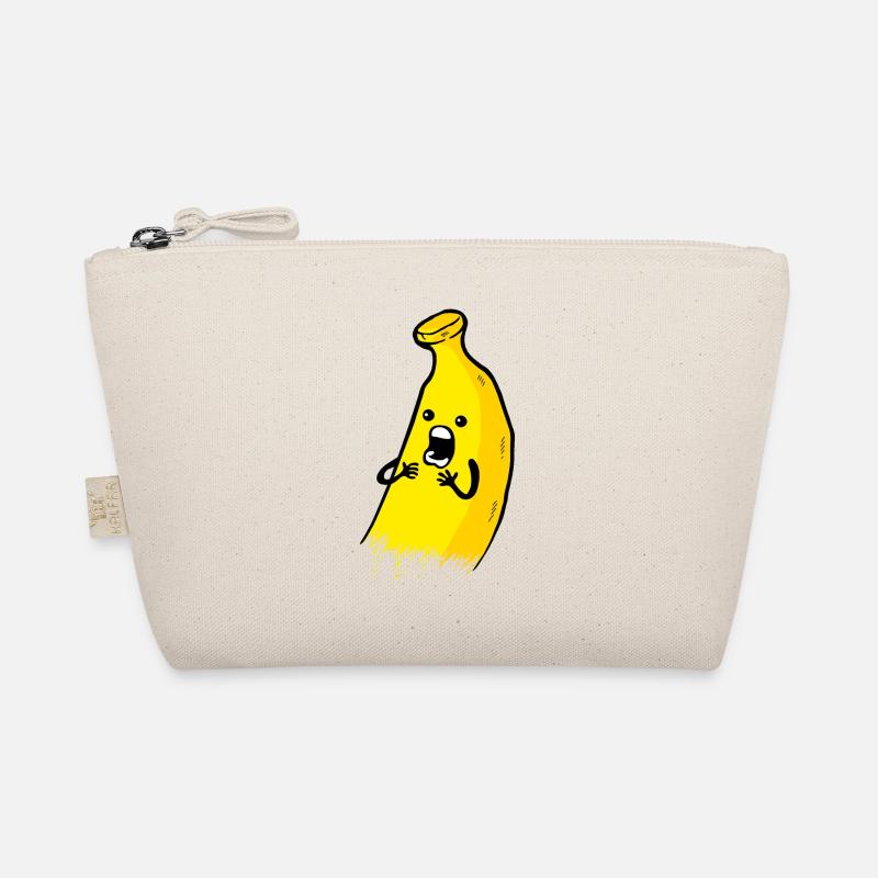 Flippige banane - Bio-Täschchen - Natur