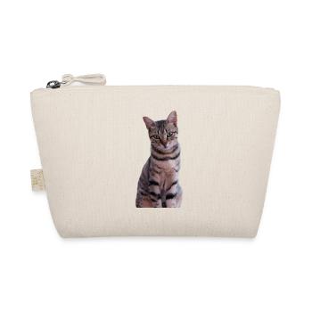 Cat Kitten - Organic Pouch - nature - Front