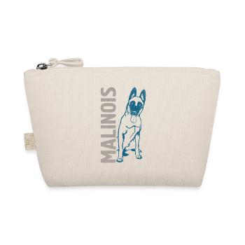 Malinois Silhouette Chien Berger Belge - Trousse biologique - nature - Devant