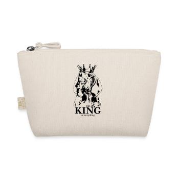 BRACCO ITALIANO King dog saying dogs Wilsigns - Organic Pouch - nature - Front